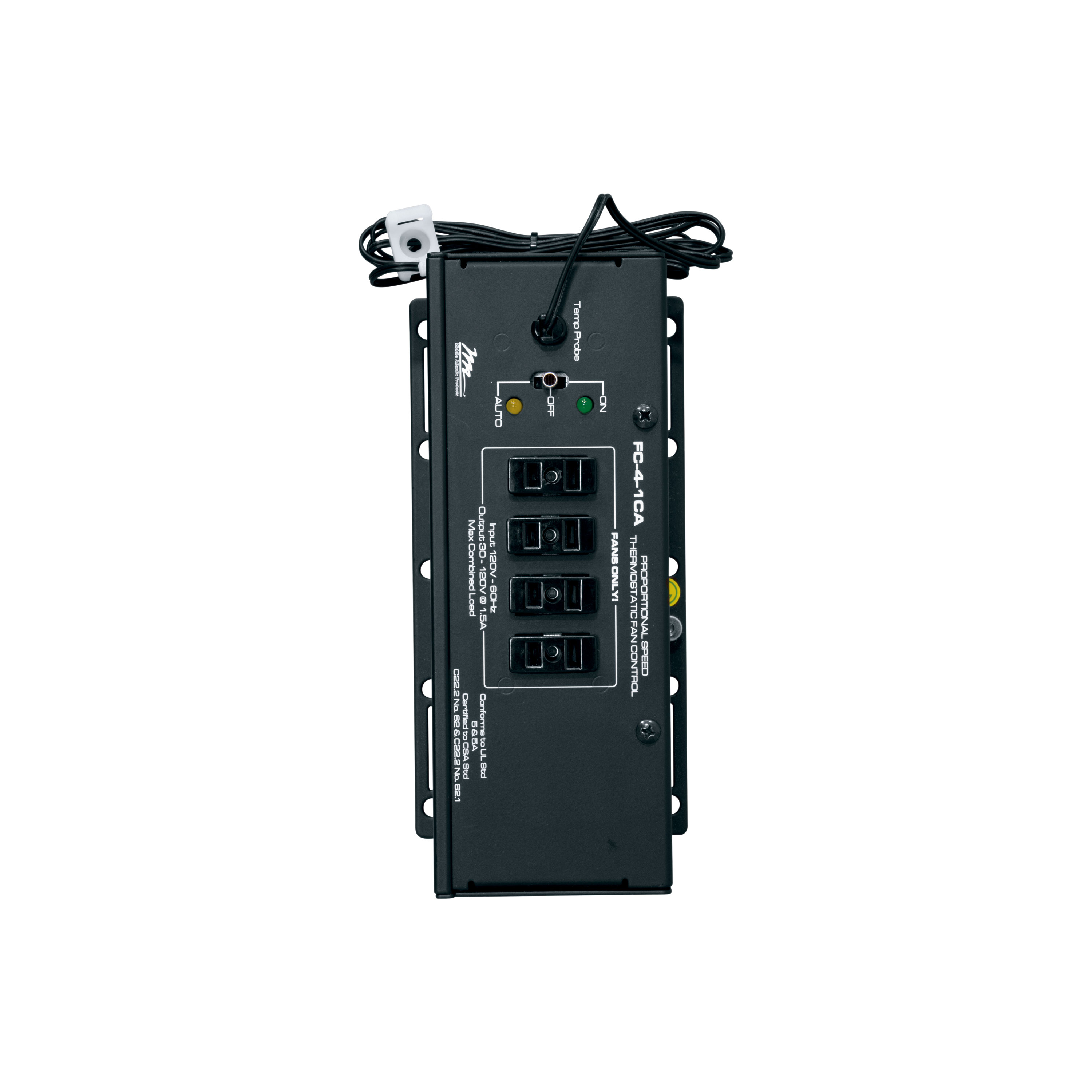 Legrand AV | Middle Atlantic FC-4-1CA Thermostatic Fan Controller